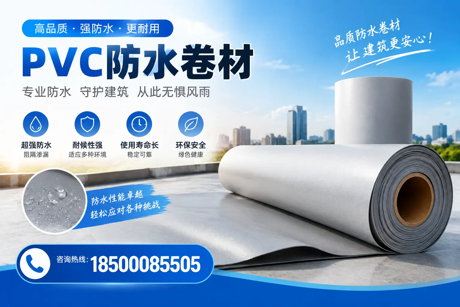 如何选择高质量的PVC防水卷材？巴中消费者必看指南